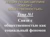 Связи с общественностью как социальный феномен
