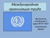 Международная организация труда