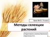 Методы селекции растений. (9 класс)