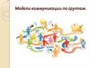 Модели коммуникации по группам