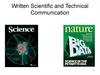 Written Scientific and Technical Communication