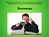Внимание. Виды внимания