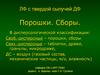 ЛФ с твердой сыпучей ДФ. Порошки. Сборы
