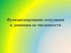 Функционирование популяции и динамика ее численности