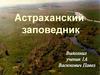 Астраханский заповедник