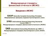 Международные стандарты финансовой отчётности (МСФО). Введение в МСФО