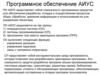 Программное обеспечение АИУС