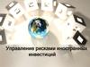 Управление рисками иностранных инвестиций
