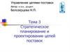 Стратегическое планирование и проектирование цепей поставок. Управление цепями поставок