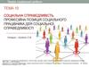 Соціальна справедливість. Професійна позиція соціального працівника для соціальної справедливості