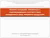 Анализ ситуаций, связанных с подтверждением соответствия конкретного вида пищевой продукции