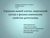 Строение живой клетки, химический состав и физико-химические свойства цитоплазмы