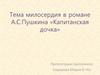 Тема милосердия в романе А.С. Пушкина «Капитанская дочка»