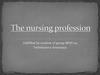 The nursing profession
