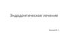 Эндодонтическое лечение