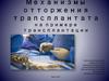 Механизмы отторжения трапсплантата на примере трансплантации сердца