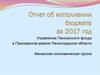 Отчет об исполнении бюджета за 2017 год