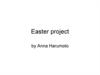 Easter project by Anna Harumoto
