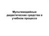 Мультимедийные дидактические средства в учебном процессе