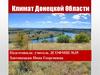 Климат Донецкой области