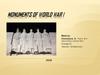 Monuments of World War I