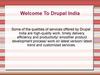 Welcome To Drupal India