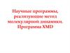 Научные программы, реализующие метод молекулярной динамики. Программа XMD