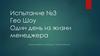 Испытание № 3. Гео шоу Один день из жизни менеджера