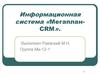 Информационная система «Мегаплан-CRM»