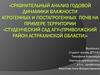 Сравнительный анализ годовой динамики влажности агрогенных и постагрогенных почв на примере территории «Студенческий сад АГУ»