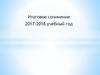Итоговое сочинение 2017-2018 учебный год. «Верность и измена»
