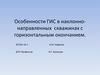 Особенности ГИС в наклонно-направленных скважинах с горизонтальным окончанием