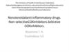Nonsteroidalanti-inflammatory drugs. Non-selectiveCOXinhibitors. Selective COXinhibitors
