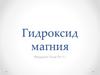 Гидроксид магния