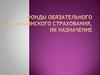 Роль и значение фондов ОМС в системе обязательного медицинского страхования