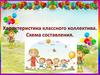 Характеристика классного коллектива. Схема составления