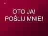 Oto ja! Poślij mnie! Powołanie to zaproszenie skierowane przez Boga do człowieka