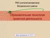 Образовательная технология проектной деятельности