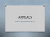 Appeals