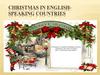Christmas in English-speaking countries