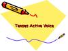 Tenses Active Voice1a