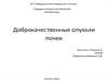 Доброкачественные опухоли почек