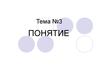 Понятие, как средство мышления о субъекте, предикате и их отношении. Содержание и объем понятия