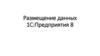 Размещение данных 1С:Предприятия 8
