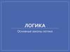Основные законы логики