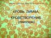 Кровь. Лимфа. Кроветворение (гемопоэз)