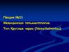 Медицинская гельминтология. Тип Круглые черви (Nemathelmintes)