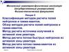 Классификация методов расчета полей нейтронов и гамма-квантов. Обзор методов расчета полей нейтронов и гамма-квантов