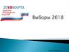 Выборы президента РФ 2018. Кандидаты