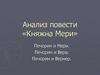 Анализ повести М.Ю. Лермонтова «Княжна Мери»